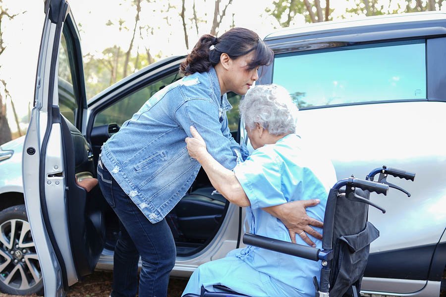 Senior transportation service